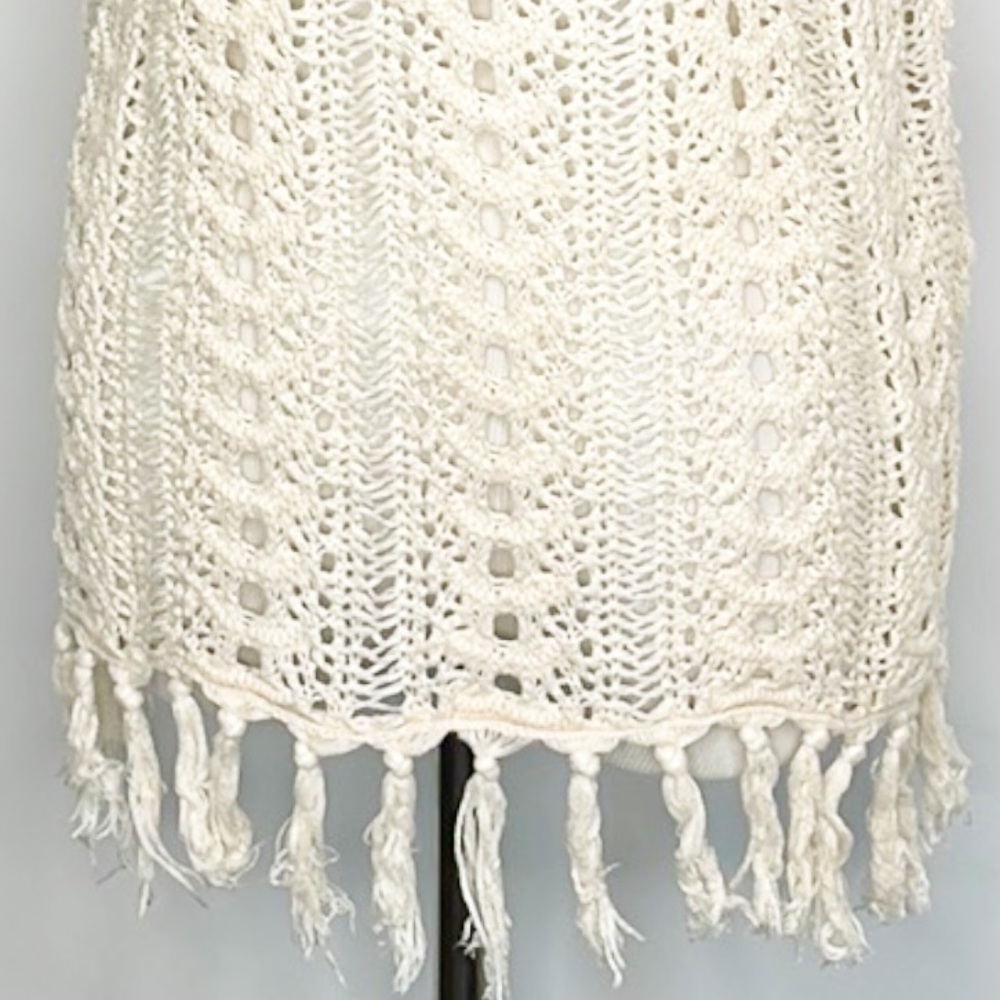 Lucky 🍀 Brand Boho Crocheted Tank (M/L) - Picture 4 of 6